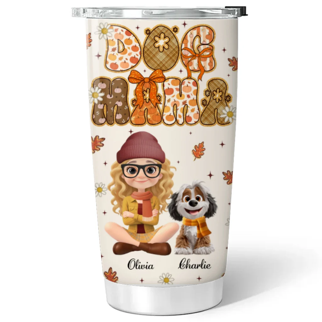 Cinnamon Latte - Personalized Custom Tumbler - Image 5