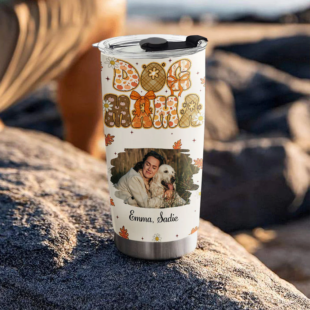 Cinnamon Latte Photo - Personalized Custom Tumbler