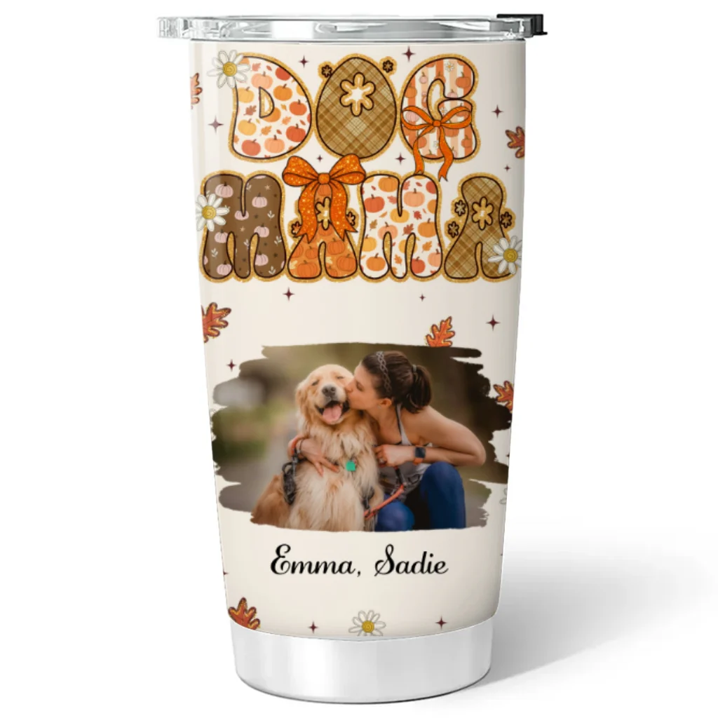 Cinnamon Latte Photo - Personalized Custom Tumbler - Image 2