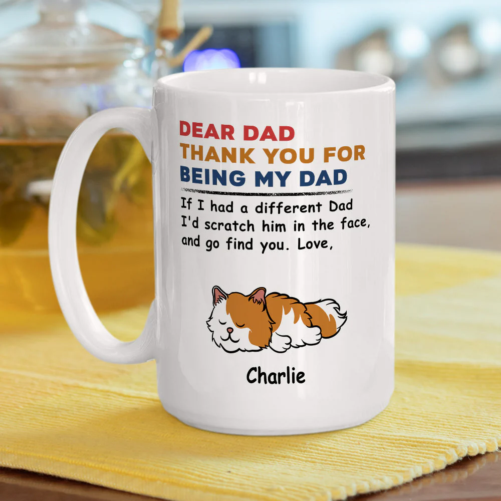 Claw Her Face - Personalized Custom Coffee Mug - Image 5