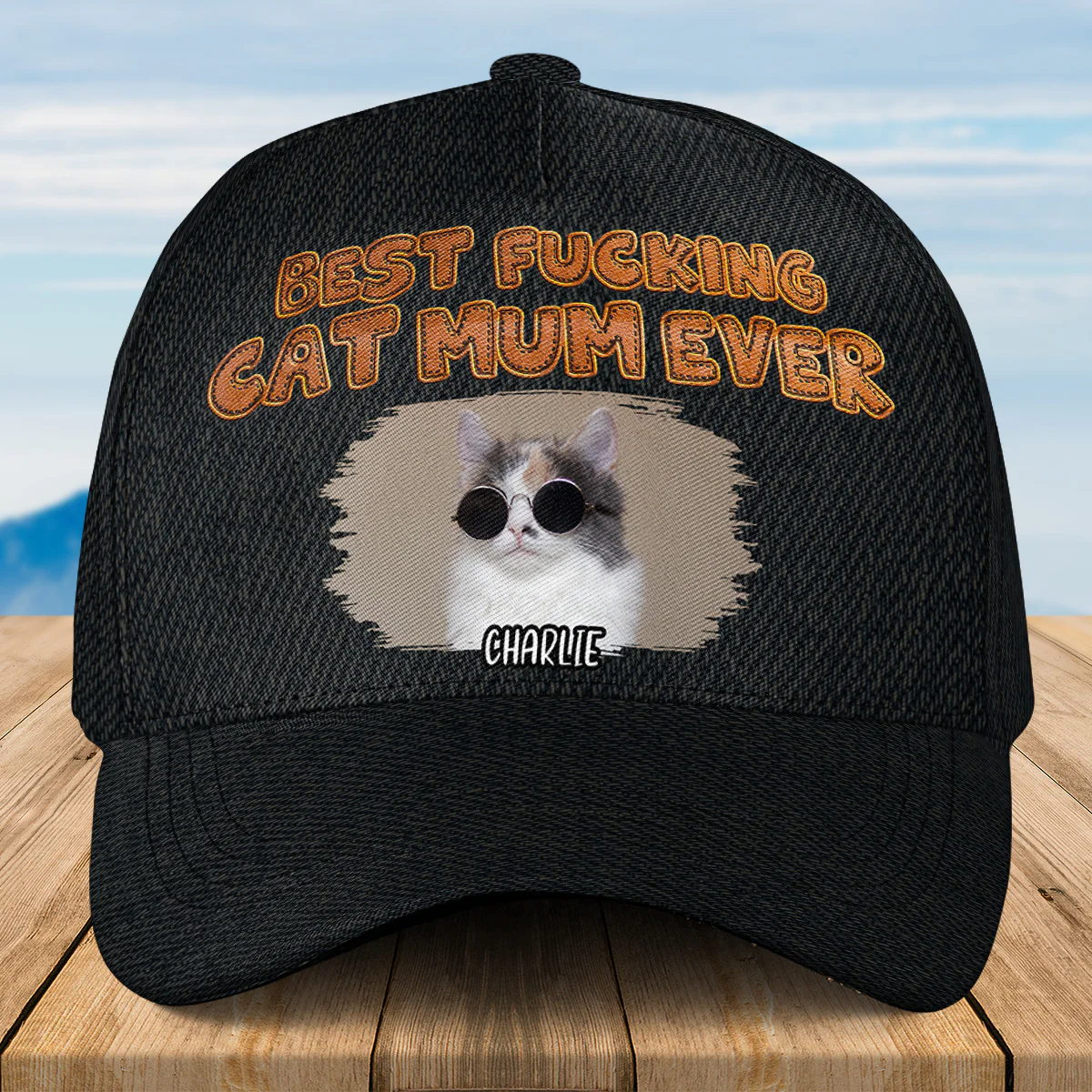 Confirmed By Cats Photo - Personalized Custom Classic Cap