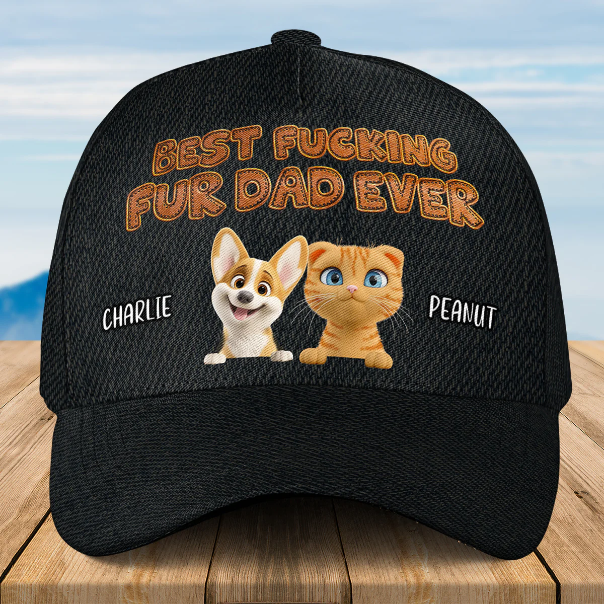 Confirmed By Them - Personalized Custom Classic Cap - Image 4