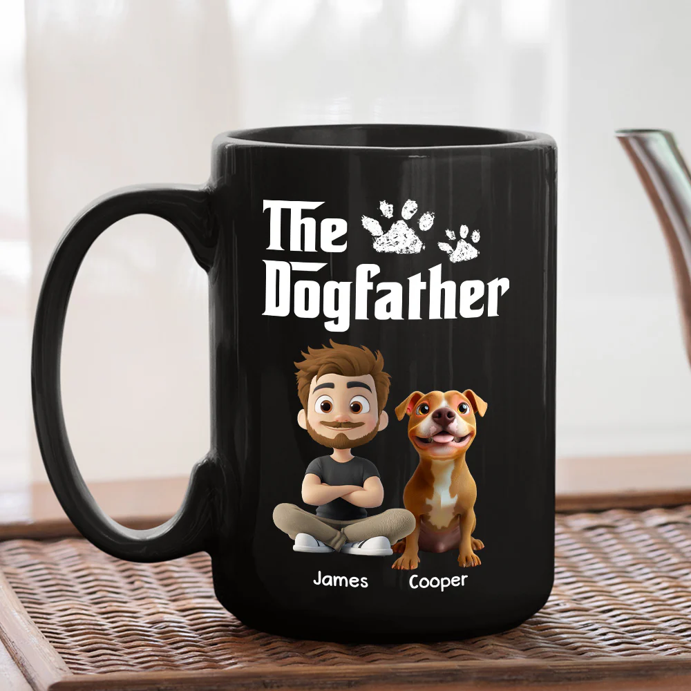 Cool Pet Father - Personalized Custom Coffee Mug - Image 7