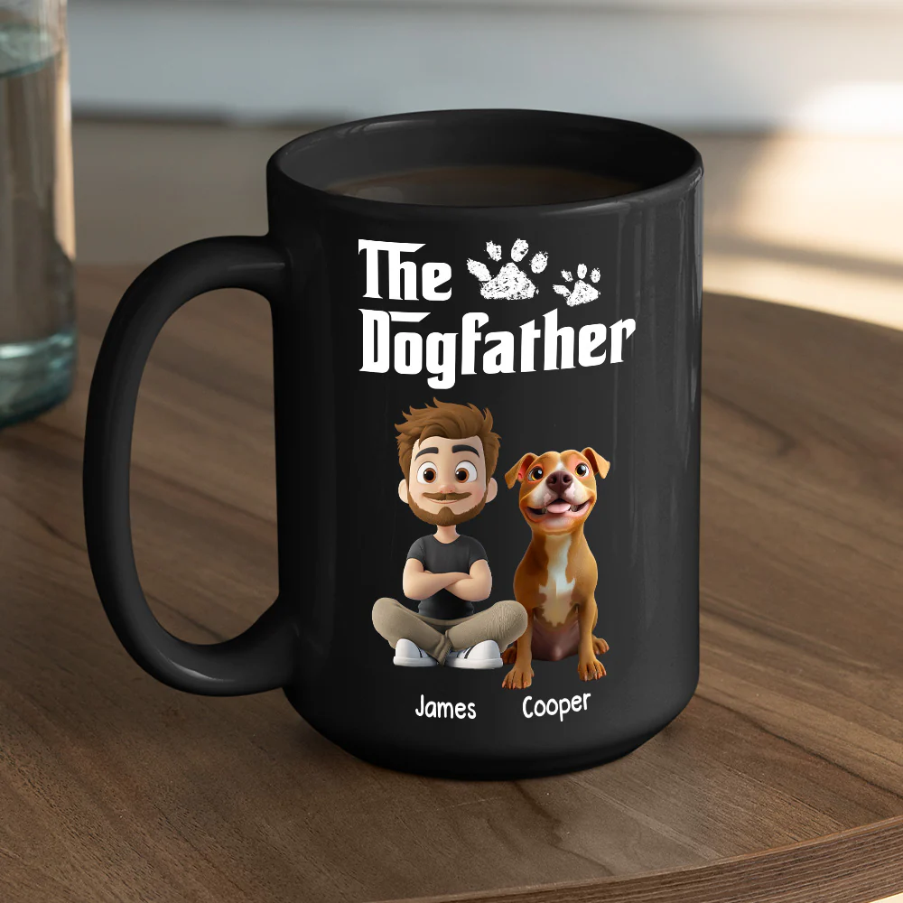 Cool Pet Father - Personalized Custom Coffee Mug - Image 8