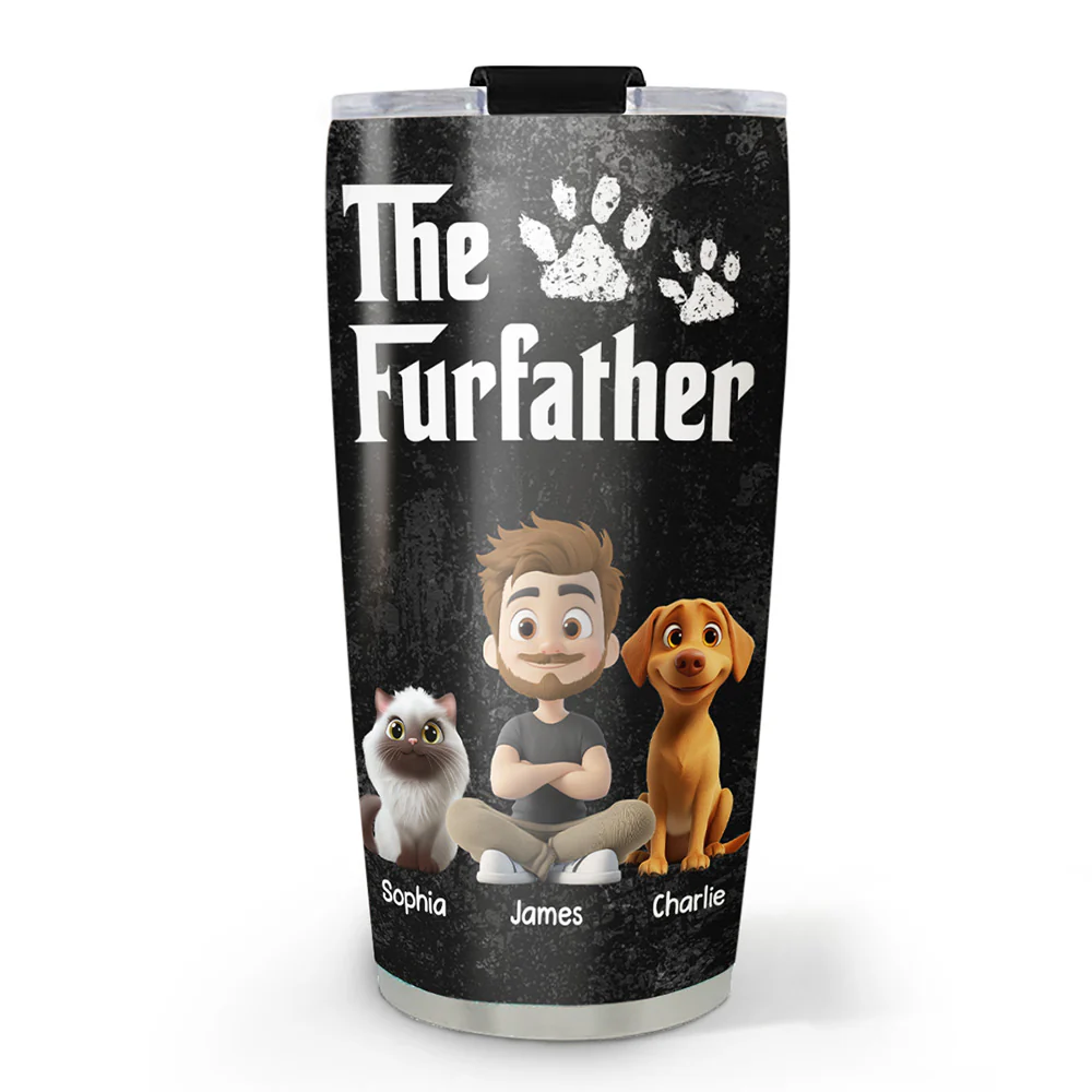 Cool Pet Father - Personalized Custom Tumbler