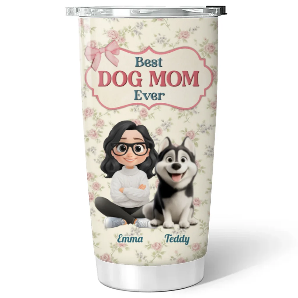 Coquette Floral - Personalized Custom Tumbler - Image 5