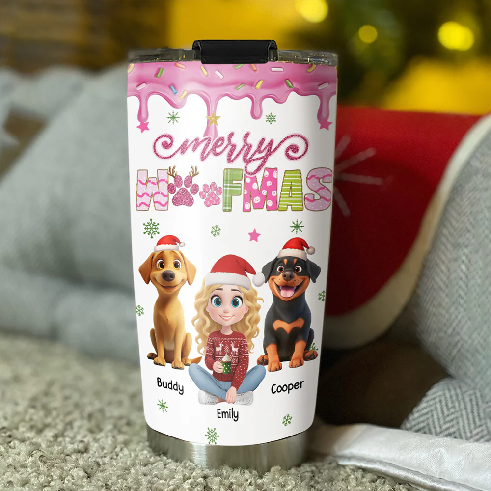 Cozy Holiday - Personalized Custom Tumbler - Image 4