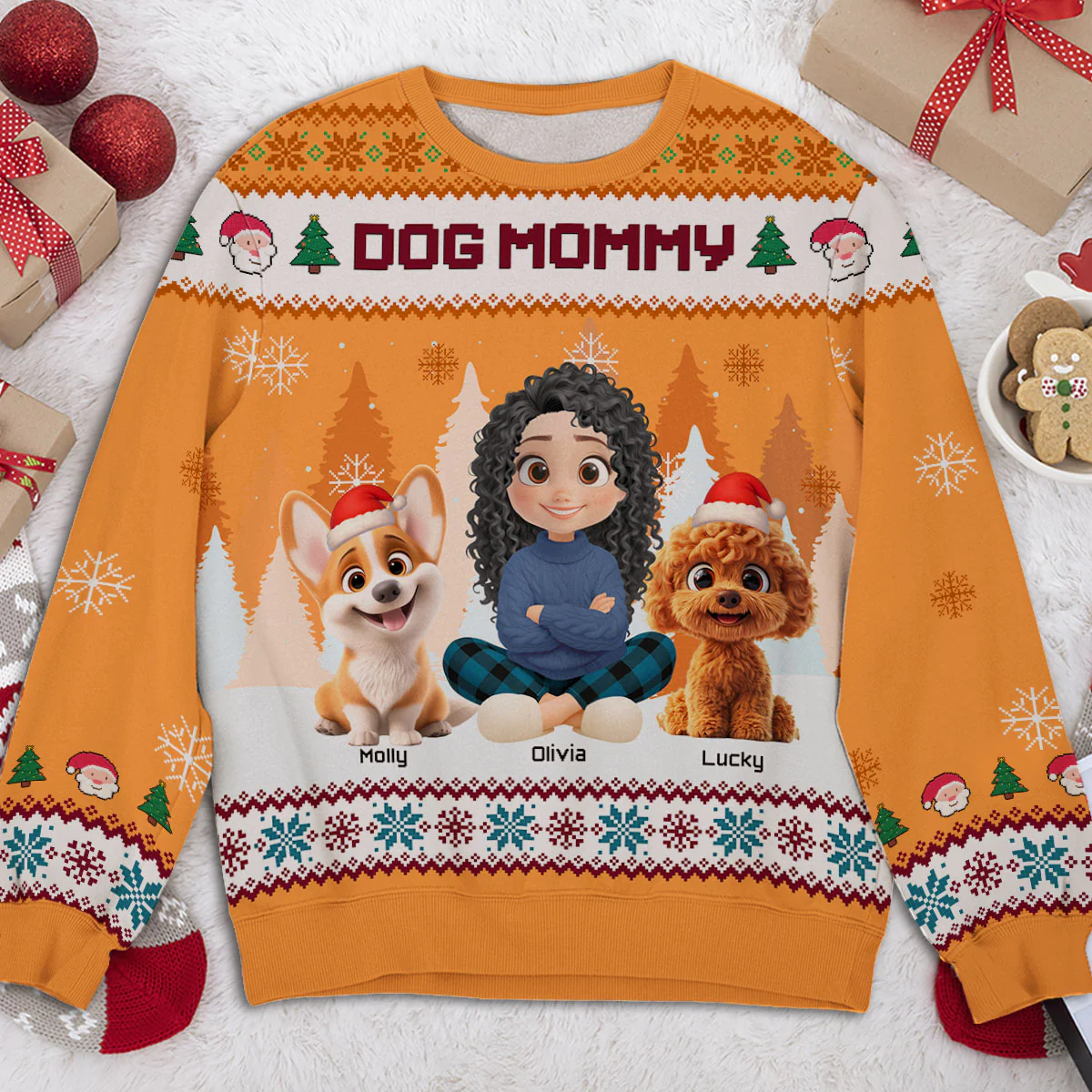 Cozy Season - Personalized Custom All-Over-Print Sweatshirt - Image 4