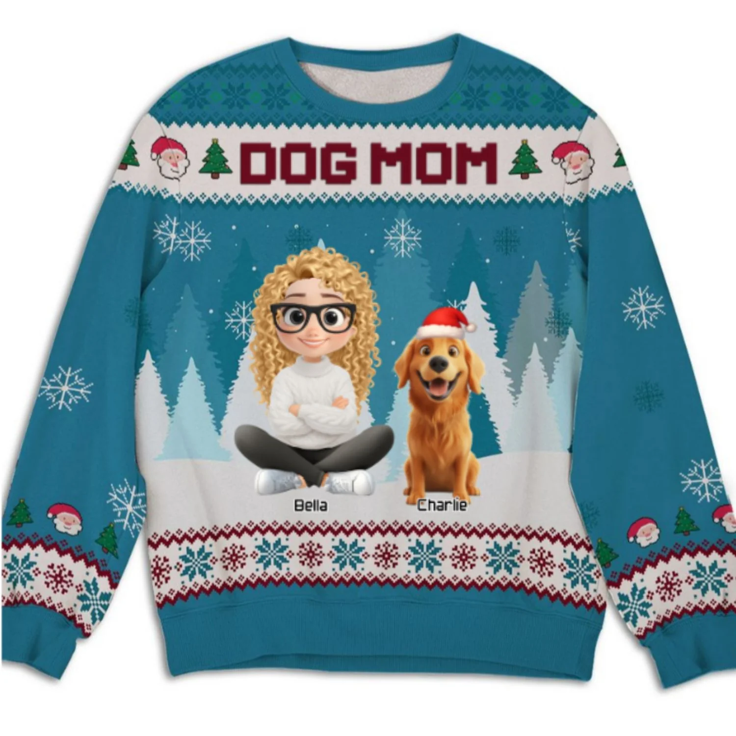 Cozy Season - Personalized Custom All-Over-Print Sweatshirt - Image 7