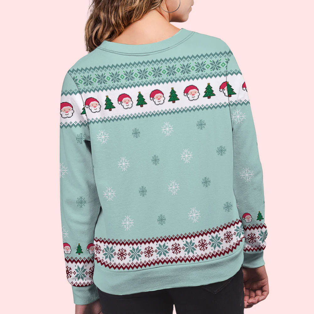 Cozy Season With My Babies - Personalized Custom All-Over-Print Sweatshirt - Image 5