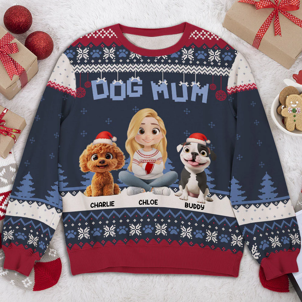 Cozy Time Of The Year - Personalized Custom All-Over-Print Sweatshirt - Image 2