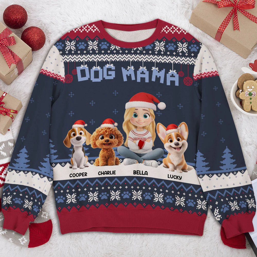Cozy Time Of The Year - Personalized Custom All-Over-Print Sweatshirt - Image 3