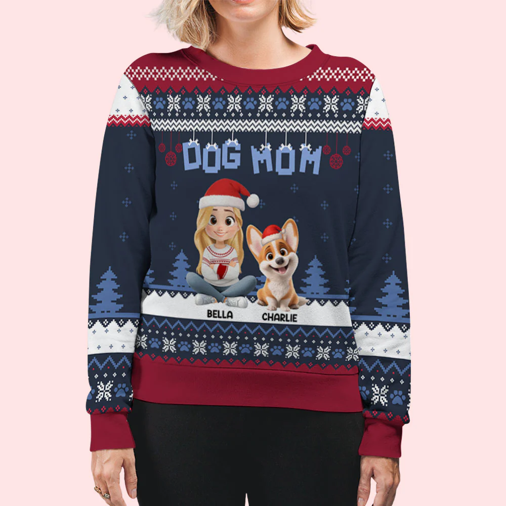 Cozy Time Of The Year - Personalized Custom All-Over-Print Sweatshirt - Image 4