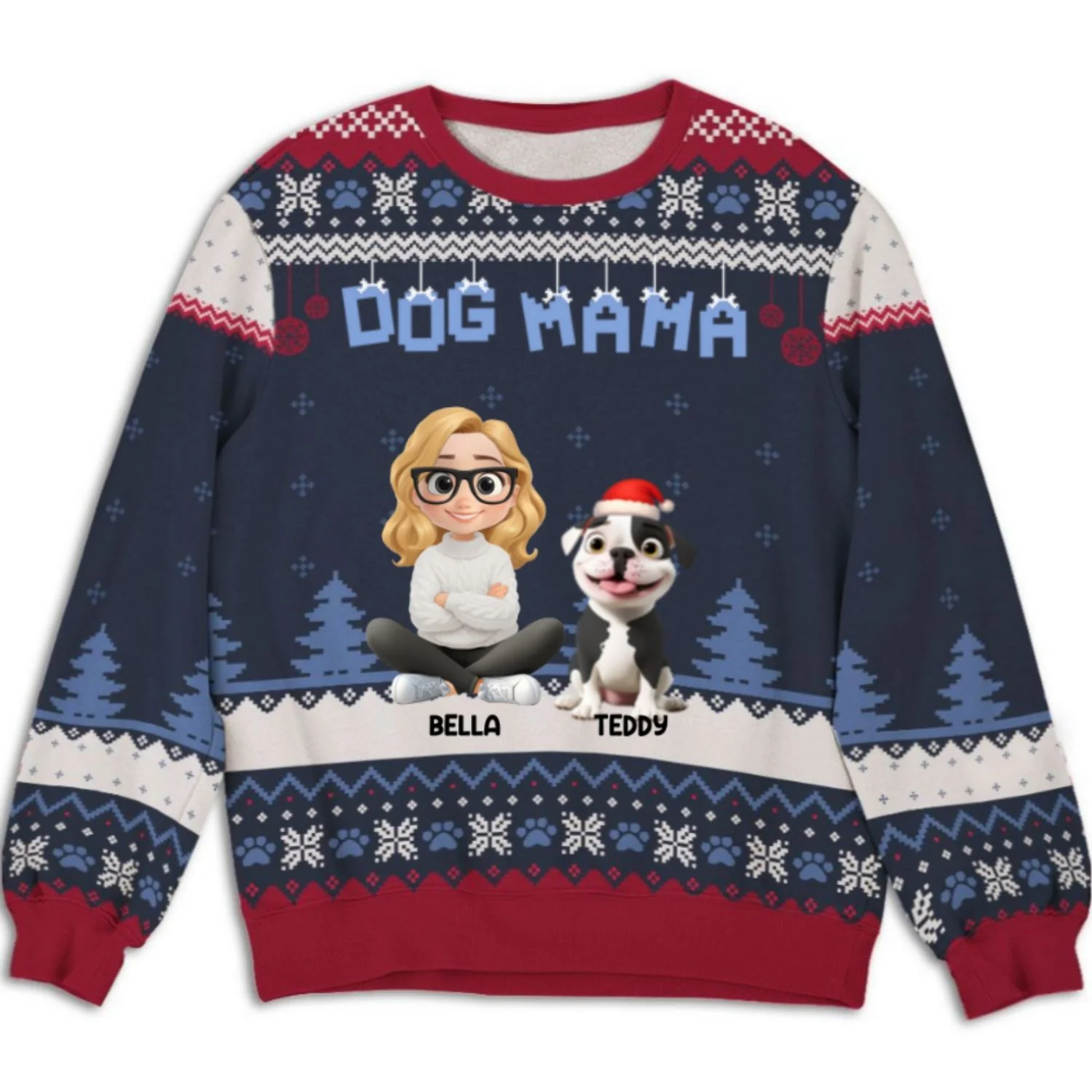 Cozy Time Of The Year - Personalized Custom All-Over-Print Sweatshirt - Image 7