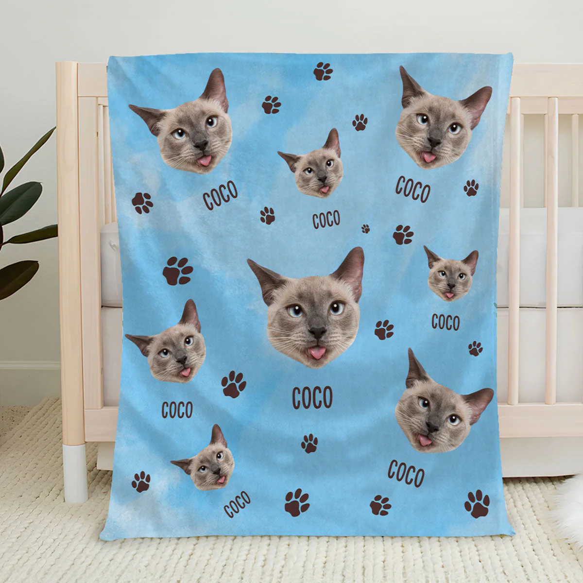 Custom Photo Your Lovely Pet - Personalized Custom Fleece Blanket - Image 5