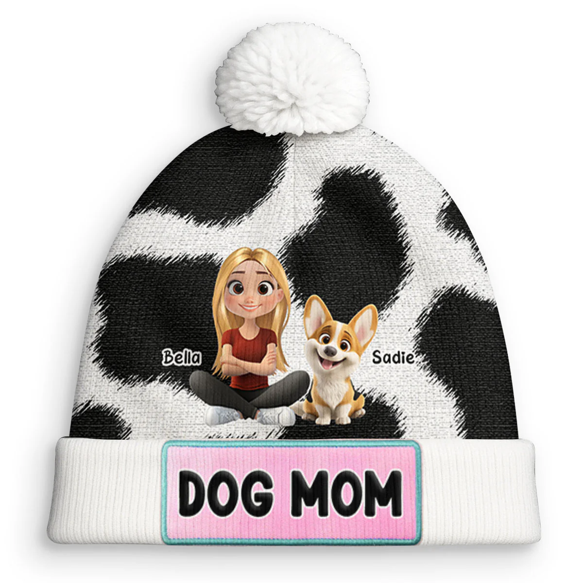 Dairy Lovers - Personalized Custom Bobble Beanie Hat