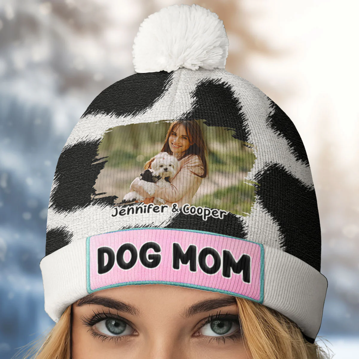Dairy Lovers Photo - Personalized Custom Bobble Beanie Hat