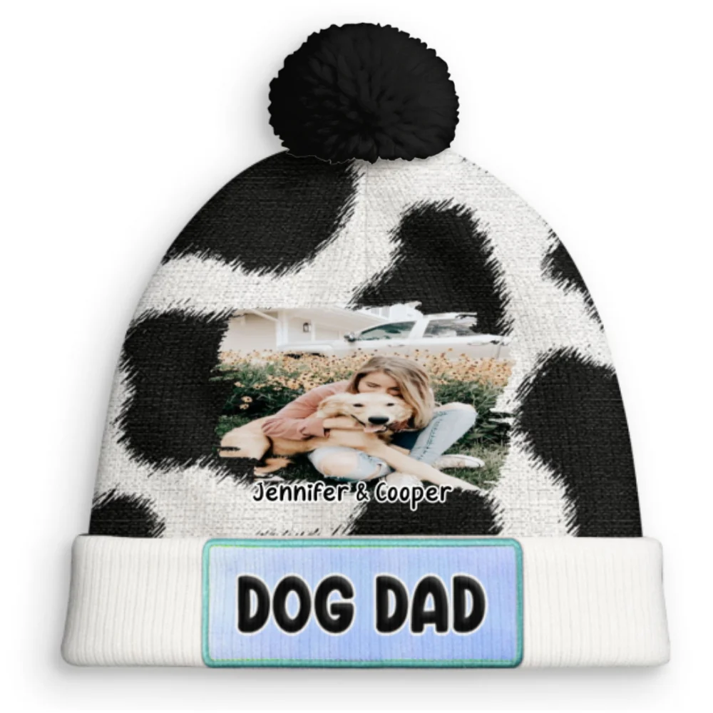 Dairy Lovers Photo - Personalized Custom Bobble Beanie Hat - Image 5
