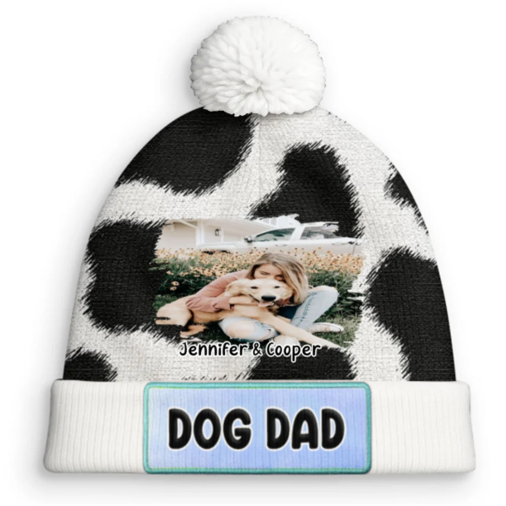 Dairy Lovers Photo - Personalized Custom Bobble Beanie Hat - Image 6