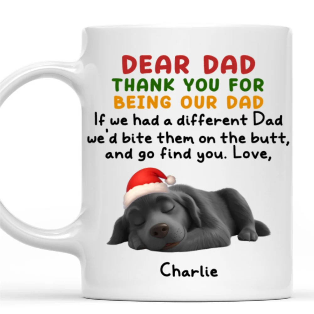 Dear My Dad Mom Mum - Personalized Custom Coffee Mug - Image 6