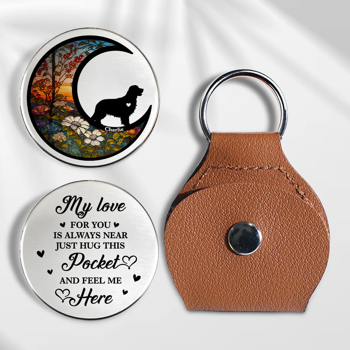 Do Not Cry Because It Is Over - Personalized Custom Pocket Hug