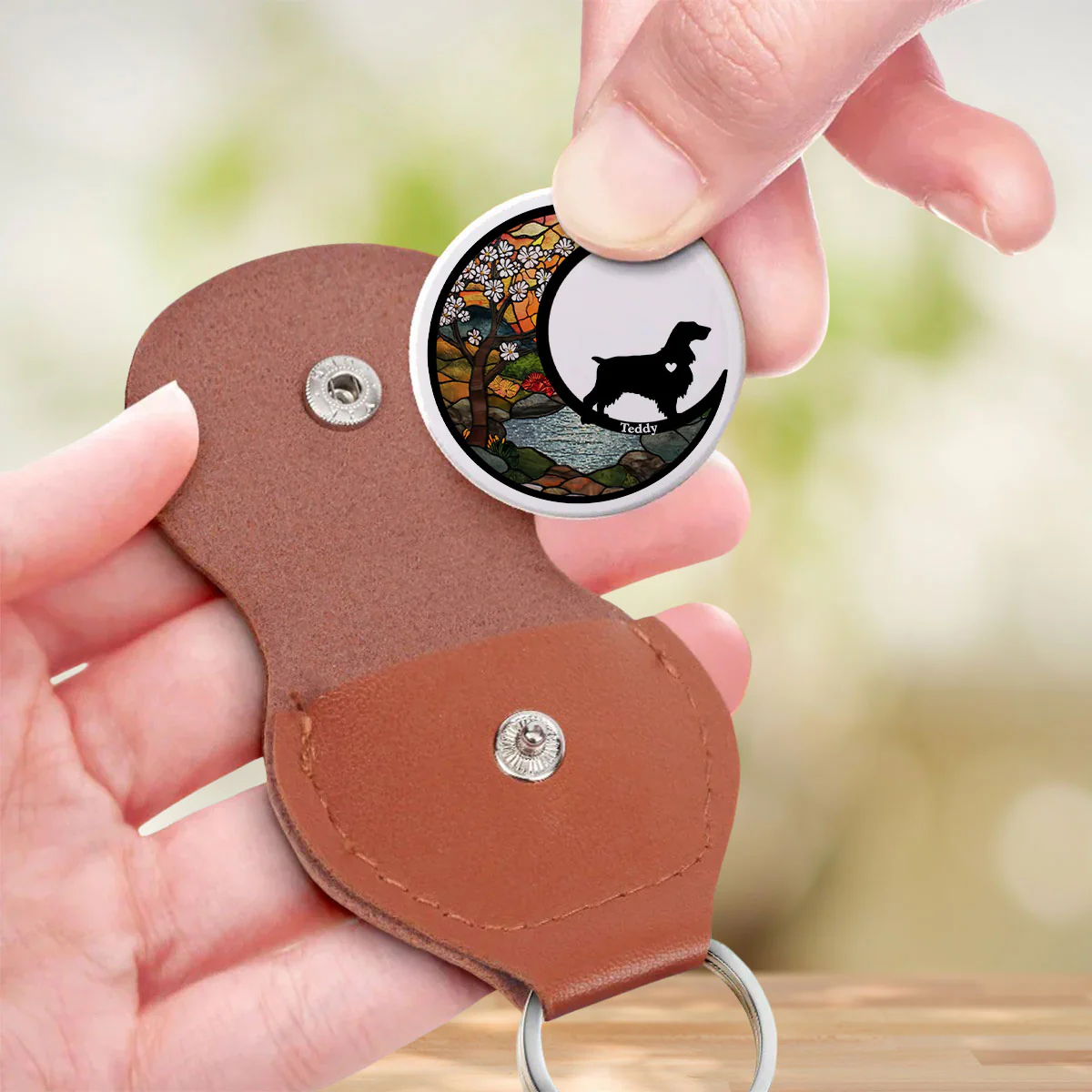 Do Not Cry Because It Is Over - Personalized Custom Pocket Hug - Image 3