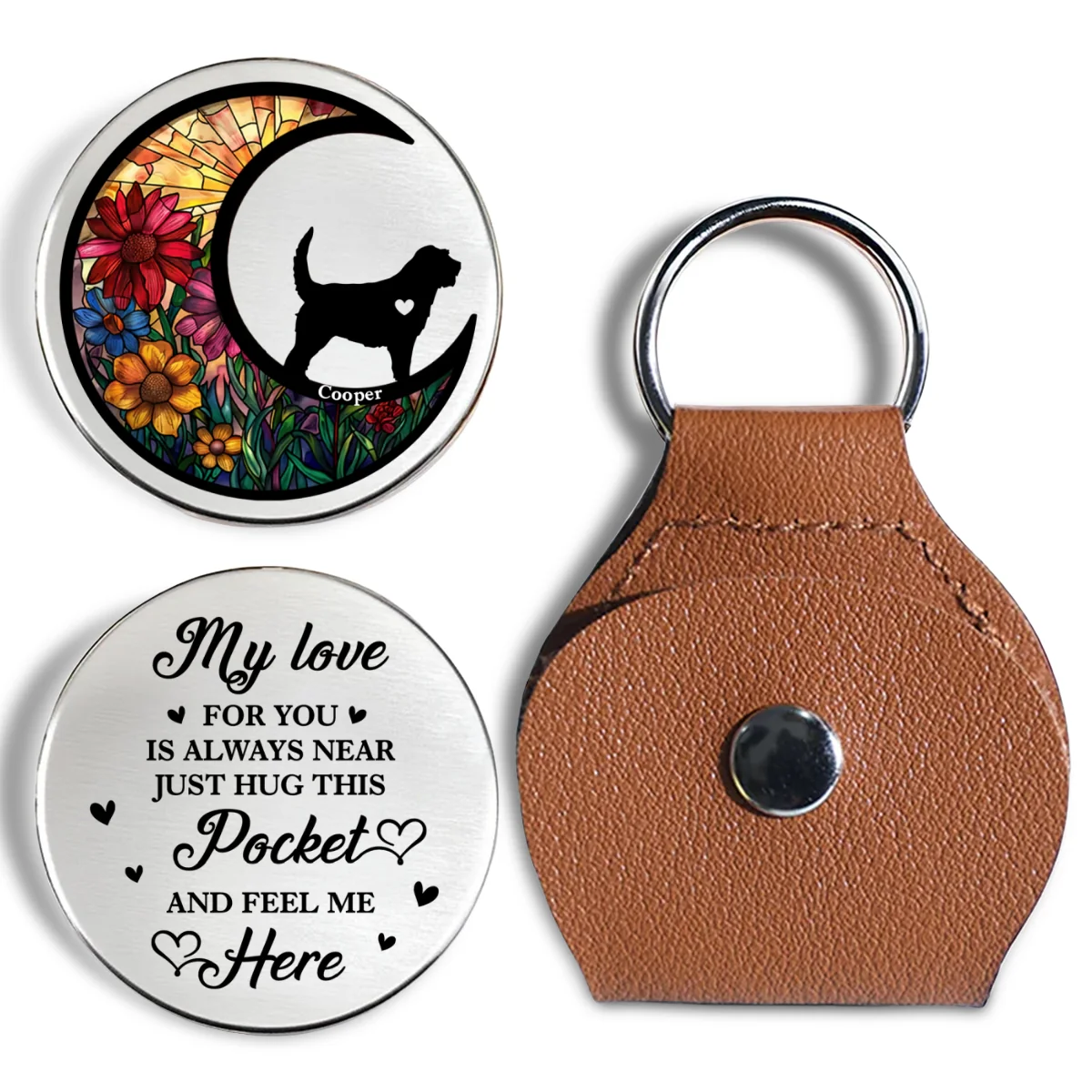 Do Not Cry Because It Is Over - Personalized Custom Pocket Hug - Image 6