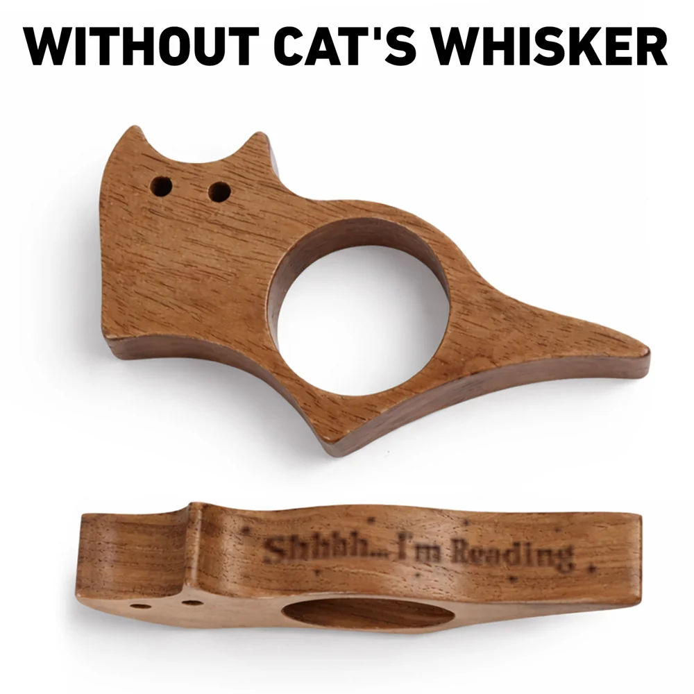Do Not Disturb - Personalized Custom Cat Book Page Holder - Image 7