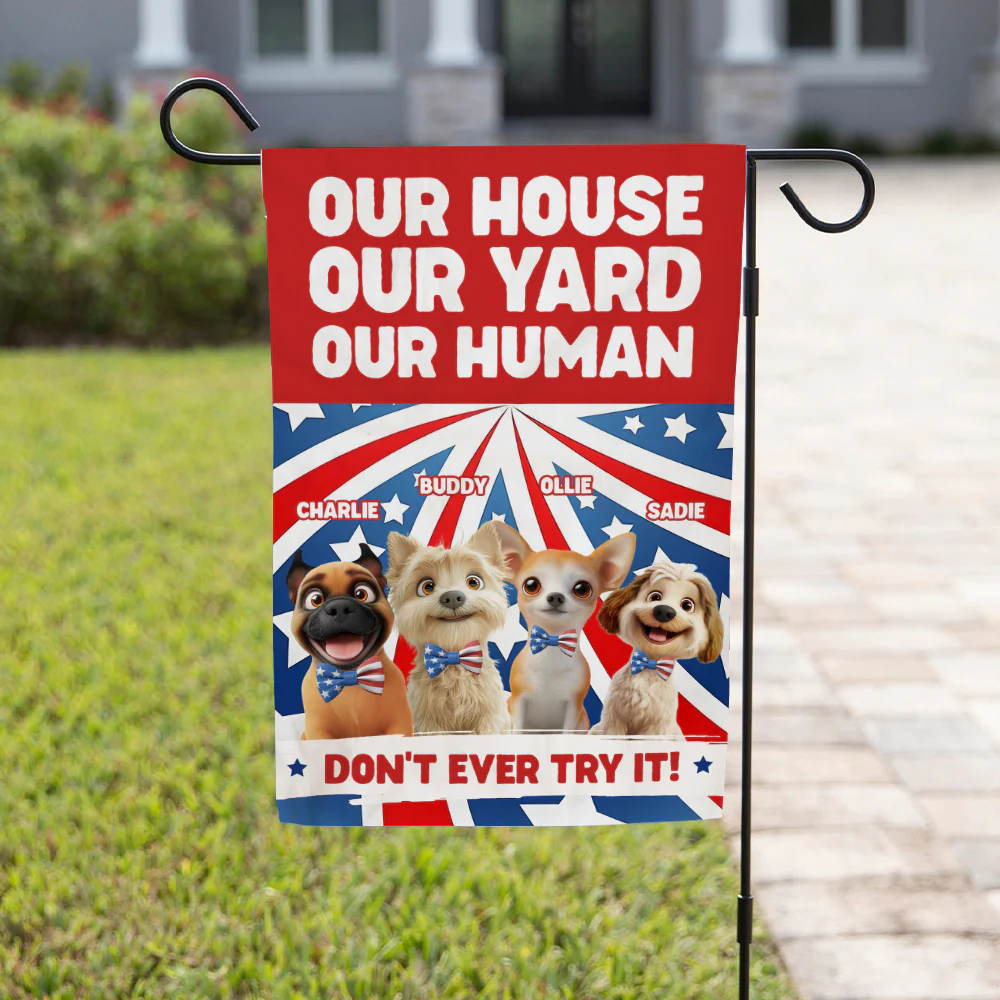 Do Not Ever Try It Ver American - Personalized Custom Flag - Image 4