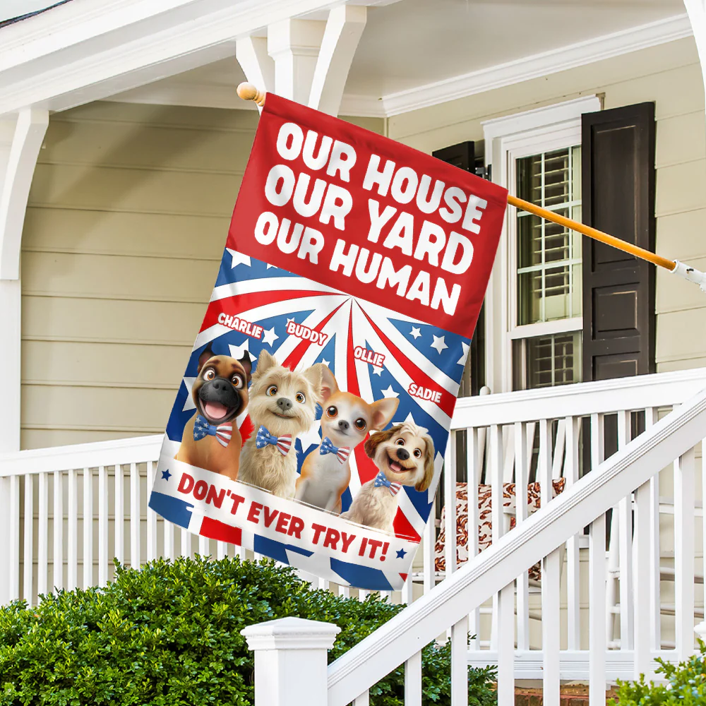 Do Not Ever Try It Ver American - Personalized Custom Flag - Image 5