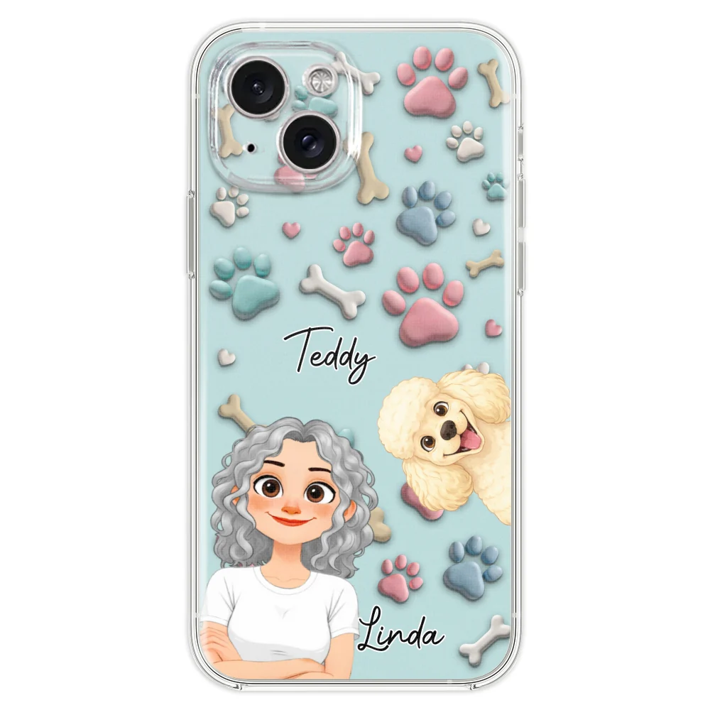 Dog And Human Cartoon New Style - Personalized Custom Phone Case - Image 20