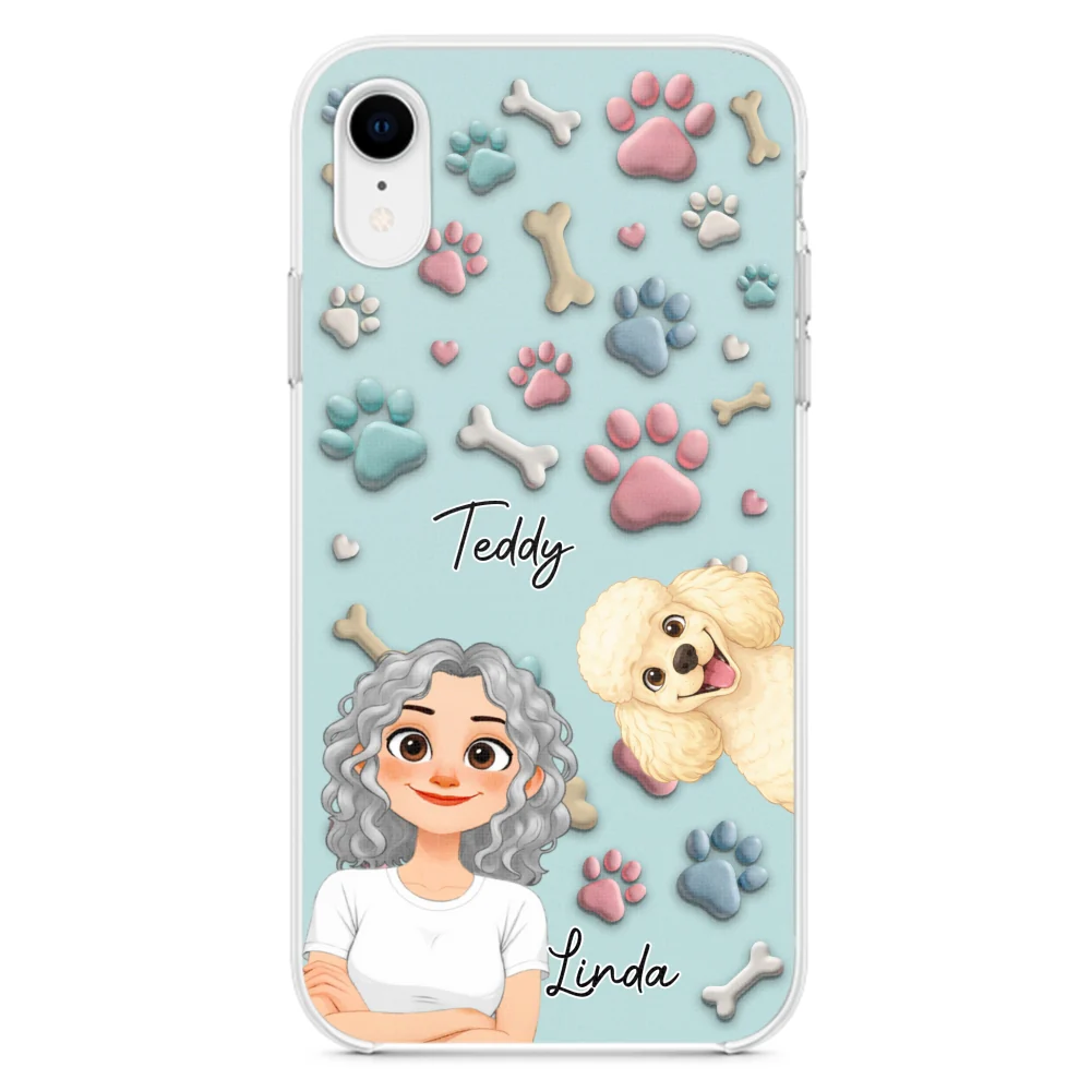 Dog And Human Cartoon New Style - Personalized Custom Phone Case - Image 22