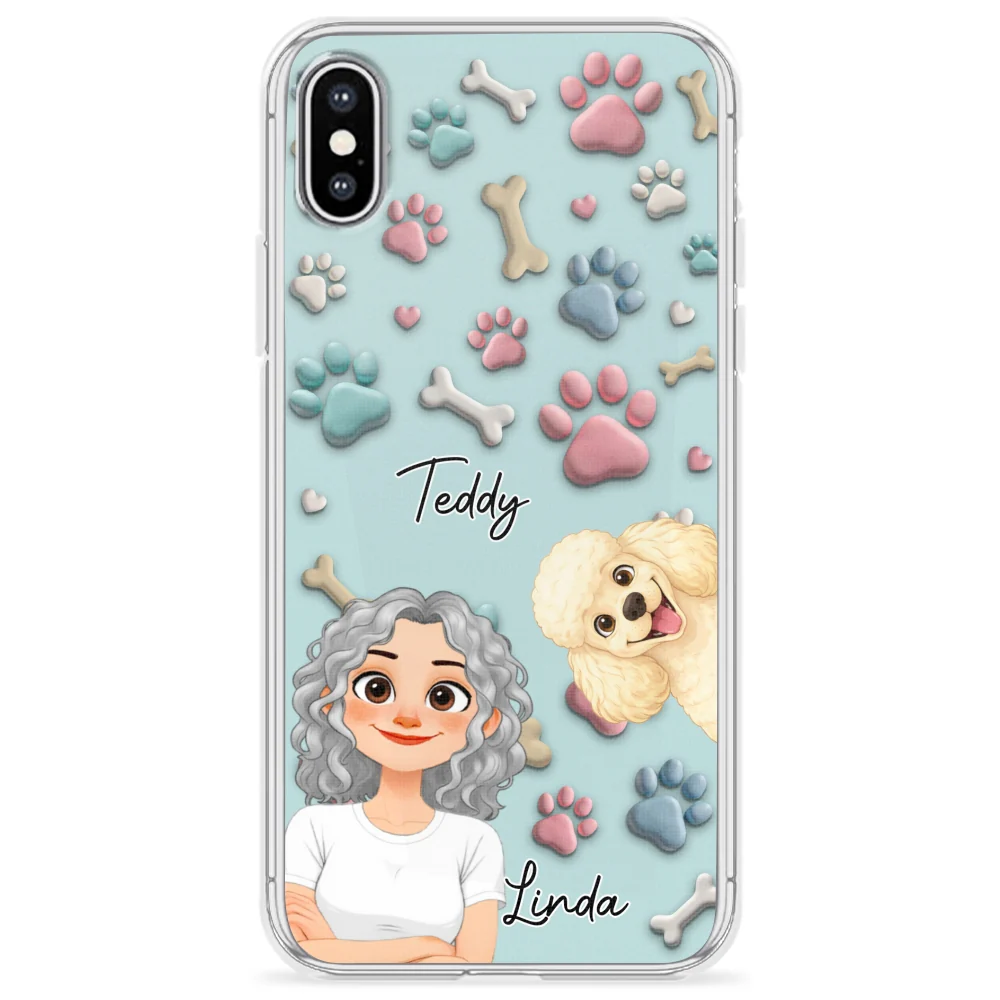 Dog And Human Cartoon New Style - Personalized Custom Phone Case - Image 24
