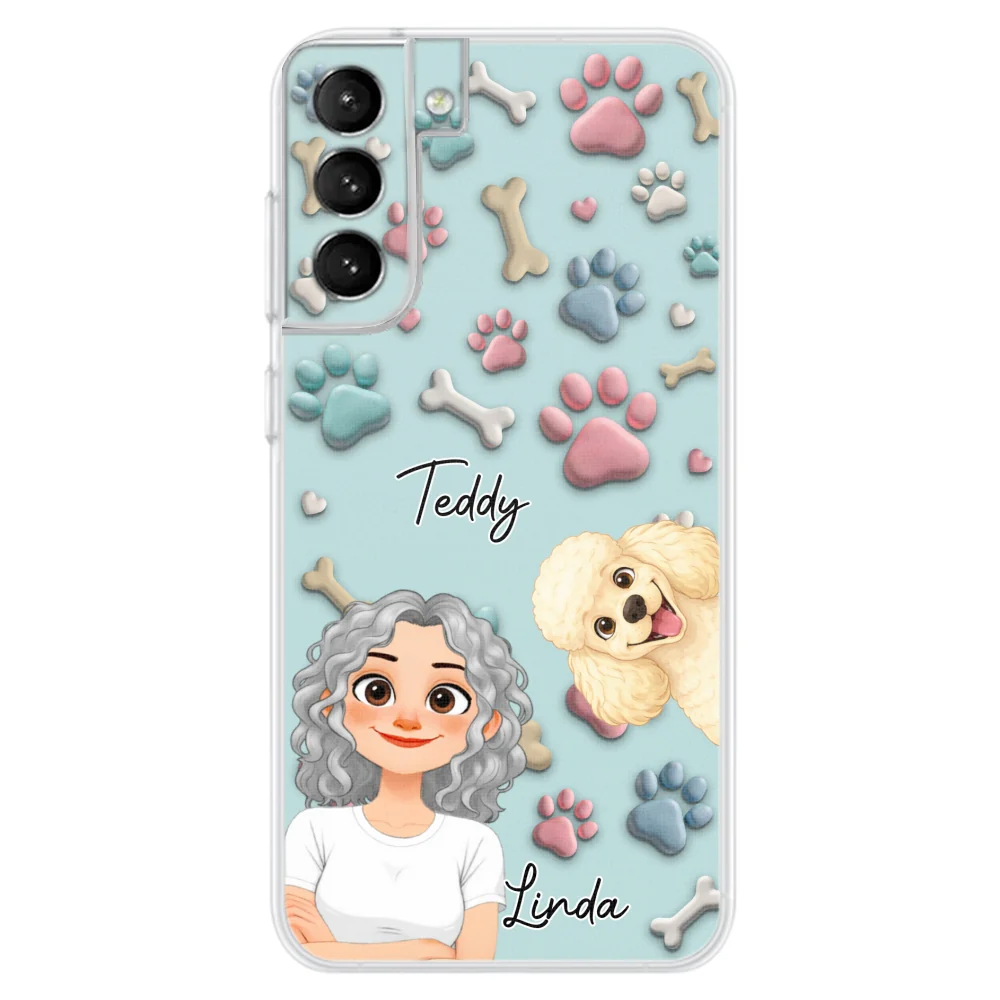 Dog And Human Cartoon New Style - Personalized Custom Phone Case - Image 31