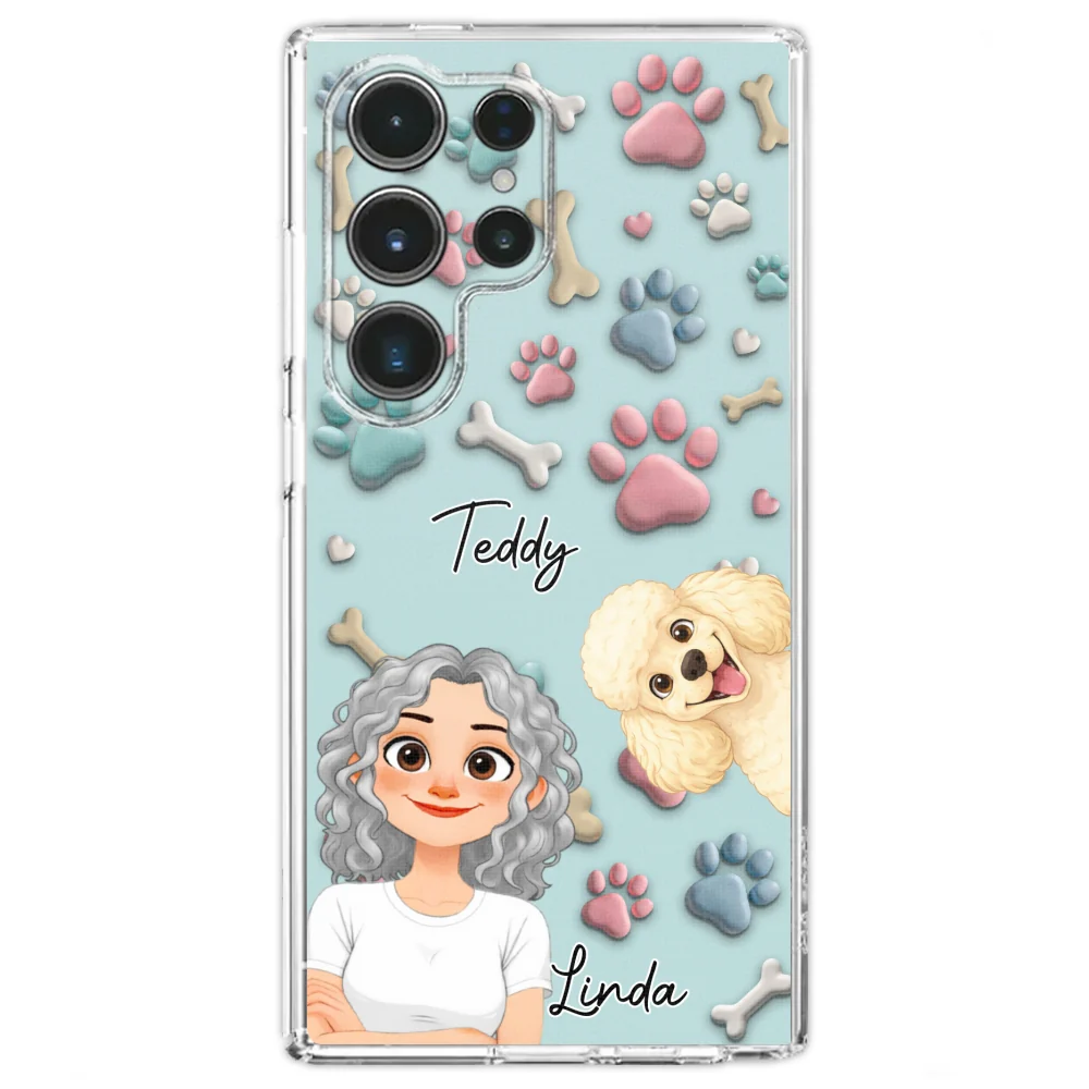 Dog And Human Cartoon New Style - Personalized Custom Phone Case - Image 32