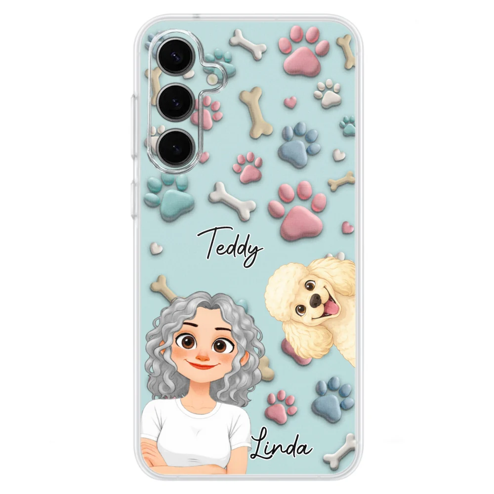 Dog And Human Cartoon New Style - Personalized Custom Phone Case - Image 33