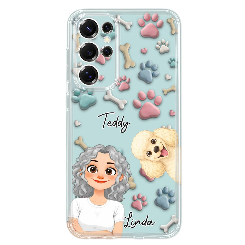 Dog And Human Cartoon New Style - Personalized Custom Phone Case - Image 35