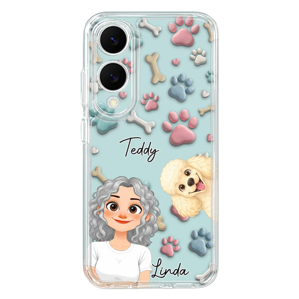 Dog And Human Cartoon New Style - Personalized Custom Phone Case - Image 37