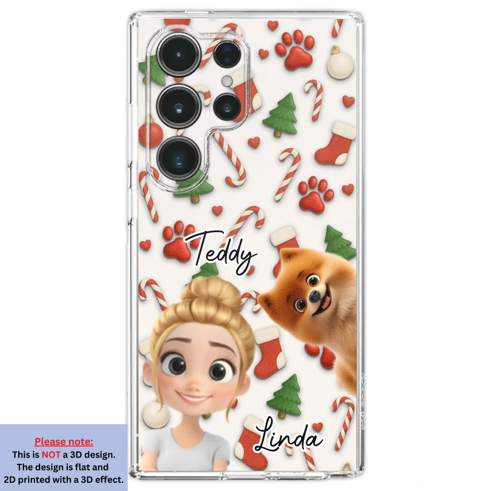 Dog And Human Cartoon Ver 2 - Personalized Custom Phone Case - Image 28