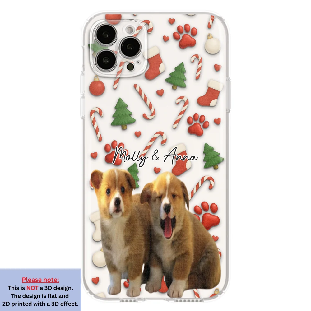 Dog And Human Cartoon Ver 2 Photo - Personalized Custom Phone Case - Image 14