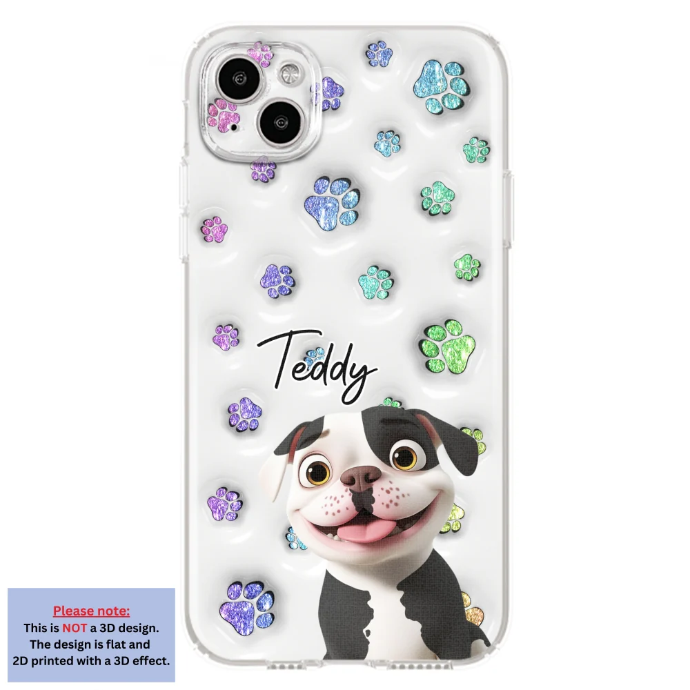 Dog Baby - Personalized Custom 3D Inflated Effect Phone Case - Image 12