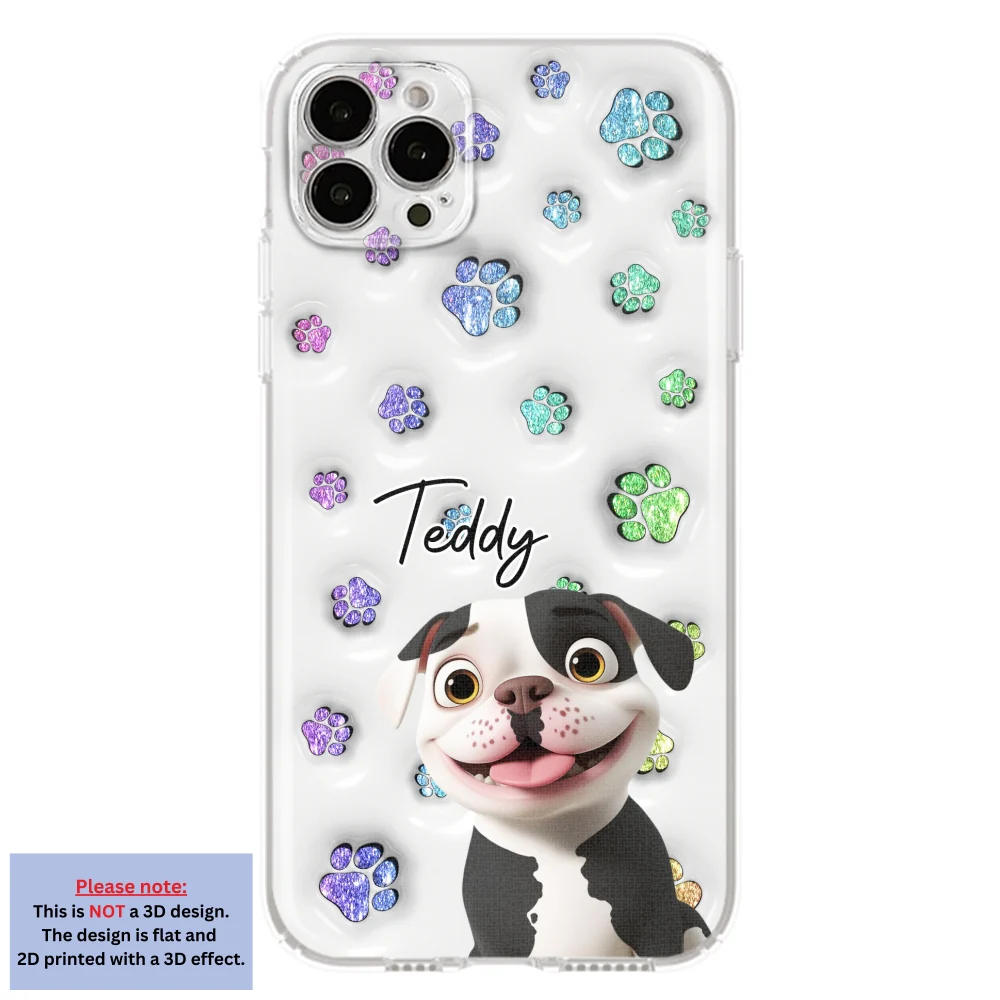Dog Baby - Personalized Custom 3D Inflated Effect Phone Case - Image 14