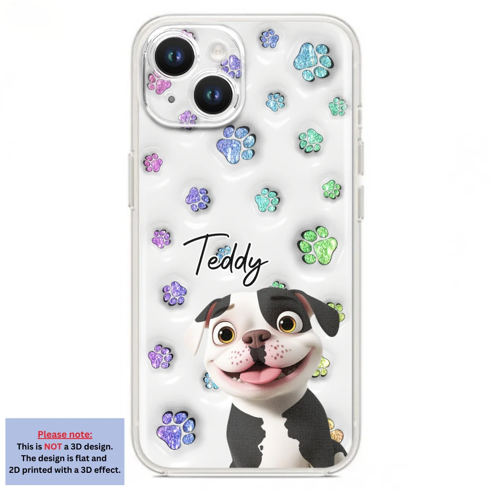 Dog Baby - Personalized Custom 3D Inflated Effect Phone Case - Image 15