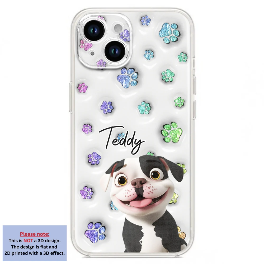 Dog Baby - Personalized Custom 3D Inflated Effect Phone Case - Image 16