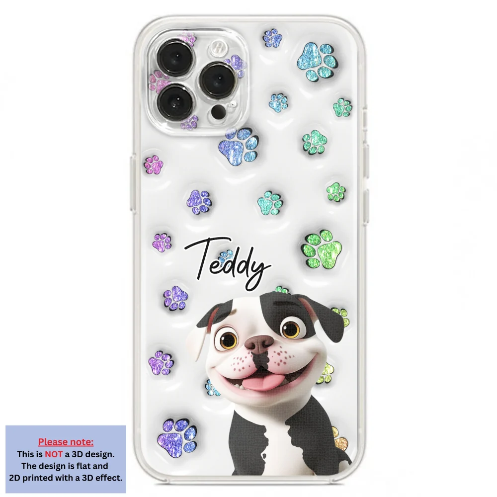 Dog Baby - Personalized Custom 3D Inflated Effect Phone Case - Image 17