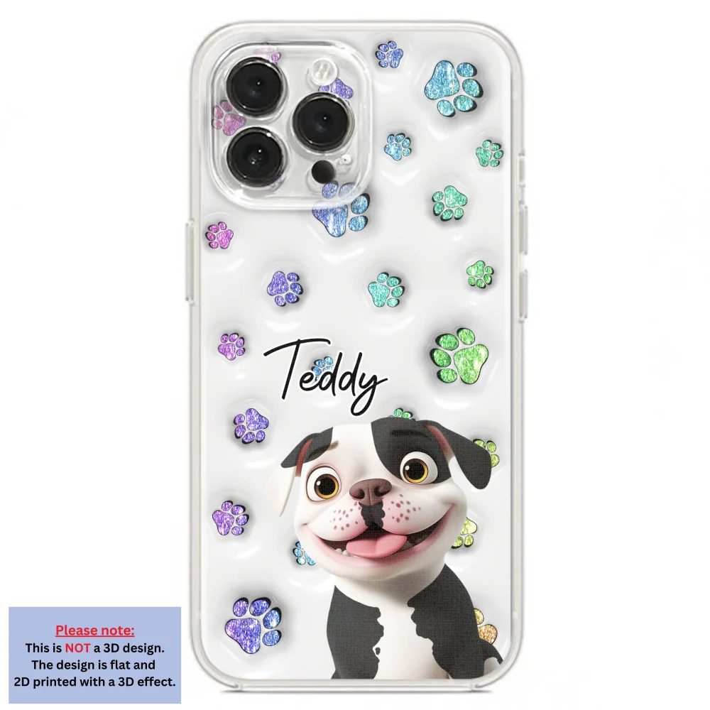 Dog Baby - Personalized Custom 3D Inflated Effect Phone Case - Image 18