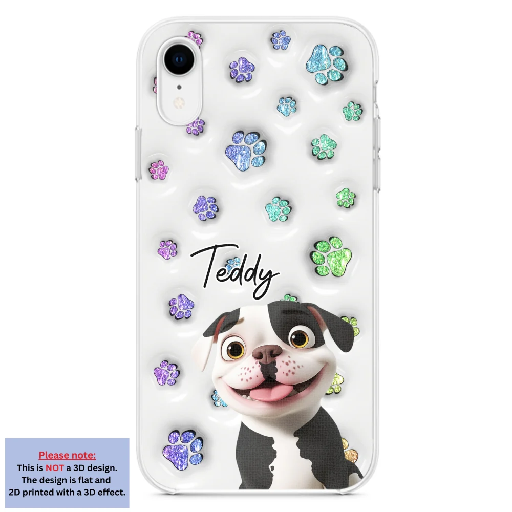 Dog Baby - Personalized Custom 3D Inflated Effect Phone Case - Image 21