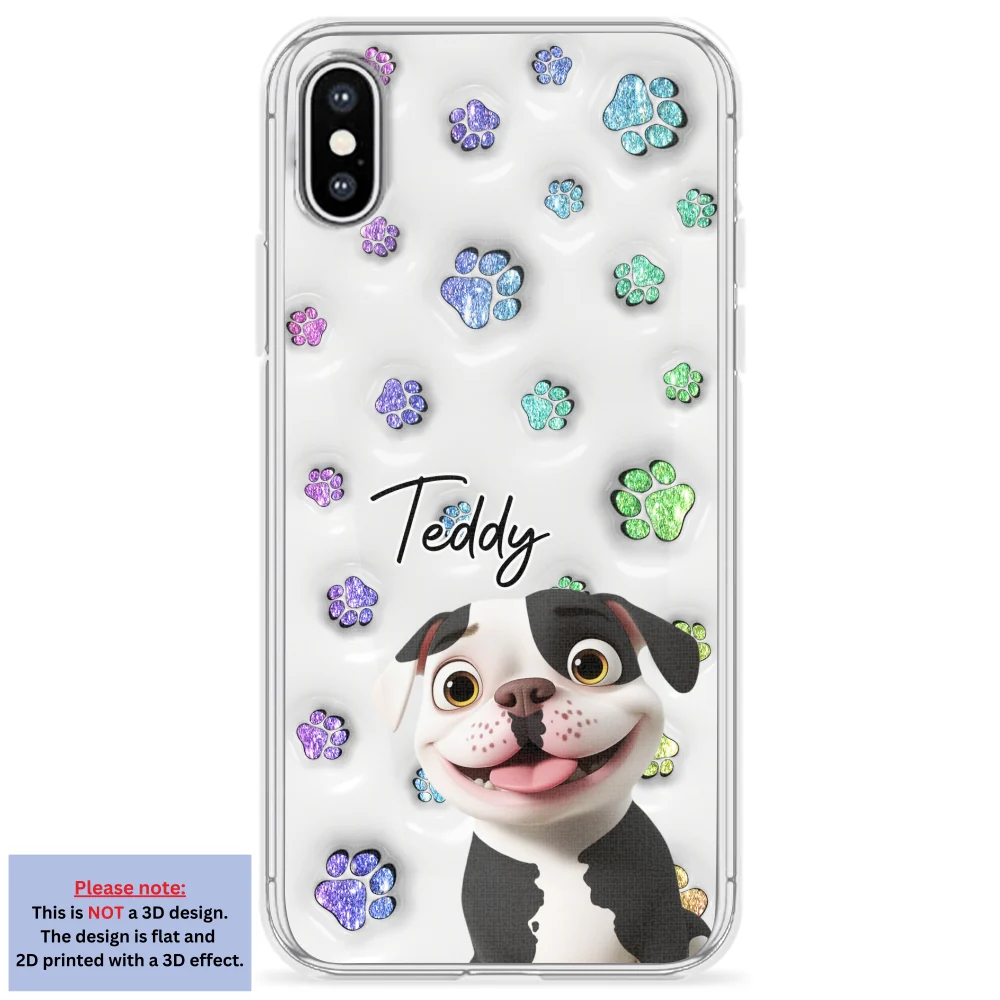Dog Baby - Personalized Custom 3D Inflated Effect Phone Case - Image 23
