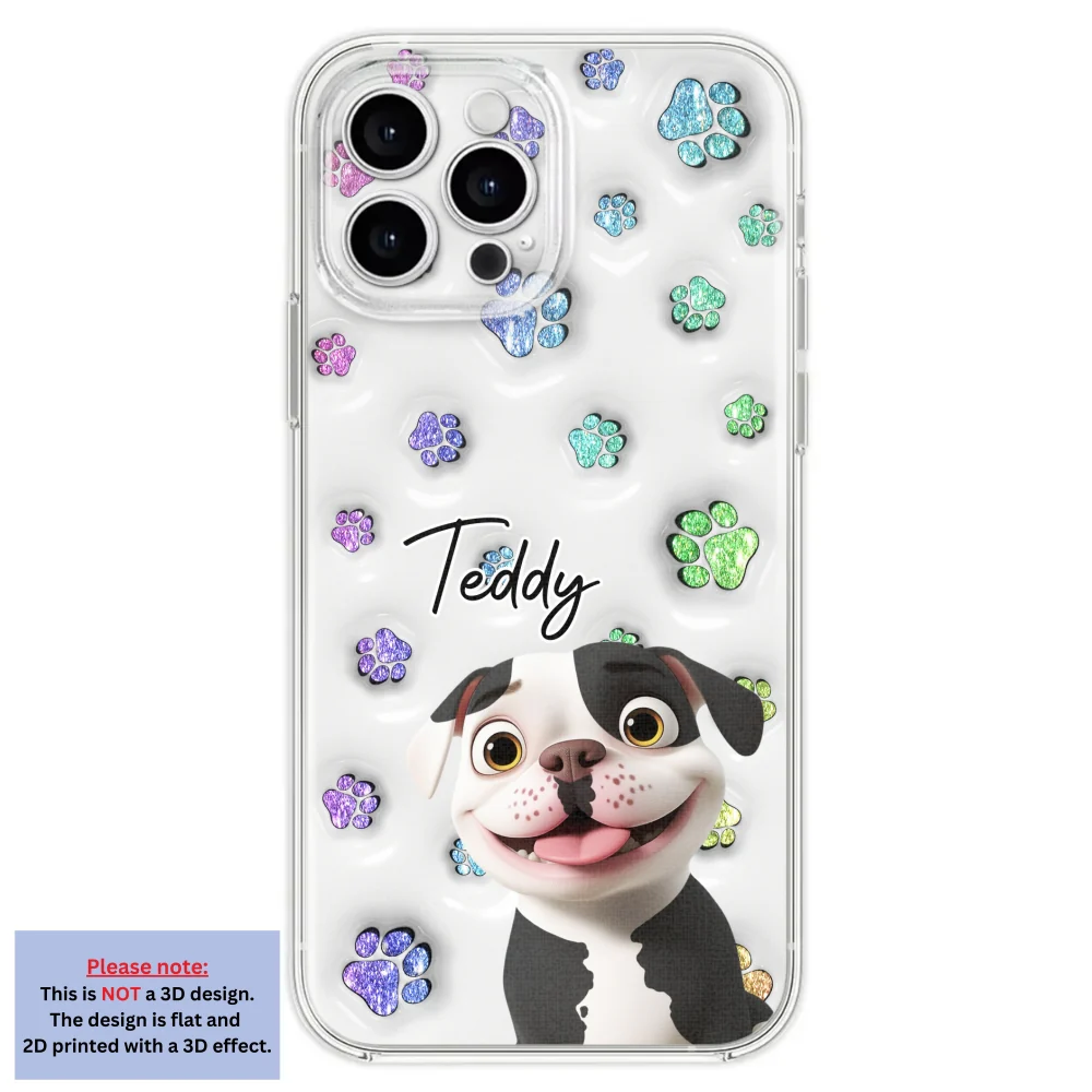 Dog Baby - Personalized Custom 3D Inflated Effect Phone Case - Image 25