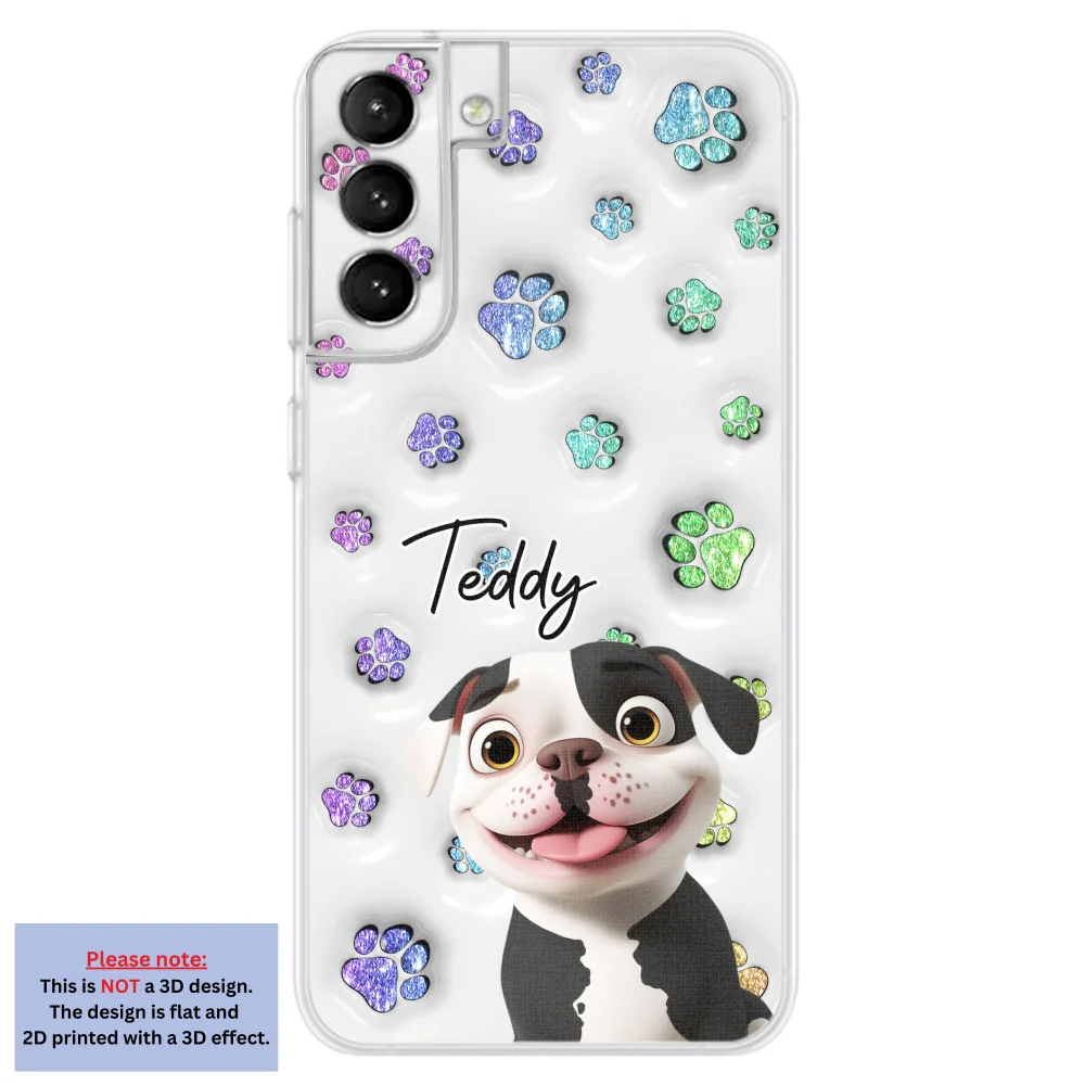 Dog Baby - Personalized Custom 3D Inflated Effect Phone Case - Image 27